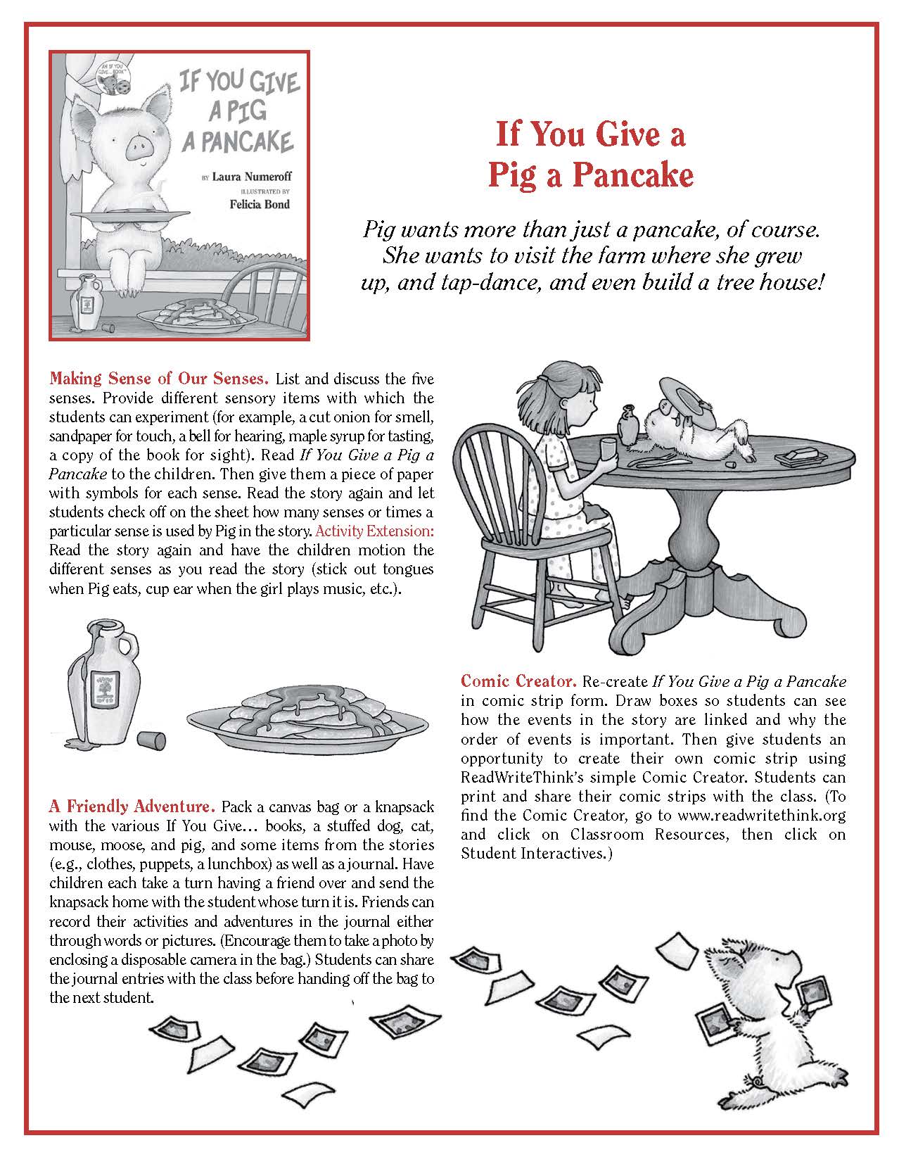 If You Give A Moose A Muffin Worksheets